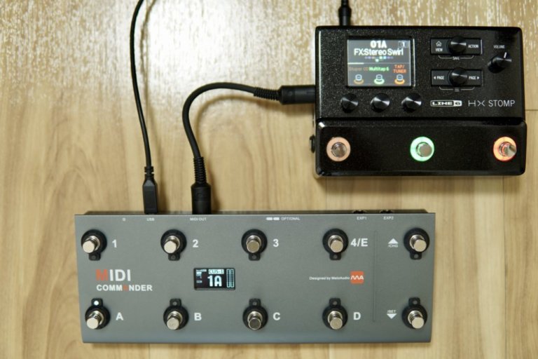 HX StompにおすすめのフットコントローラーMIDI Commander！セッティング例と注意点も ギタラボ